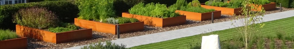 Cortenstaal plantenbak