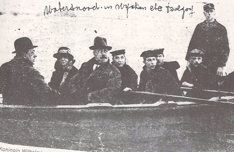 Kunstwerk: Balgoij watersnoodramp 1926